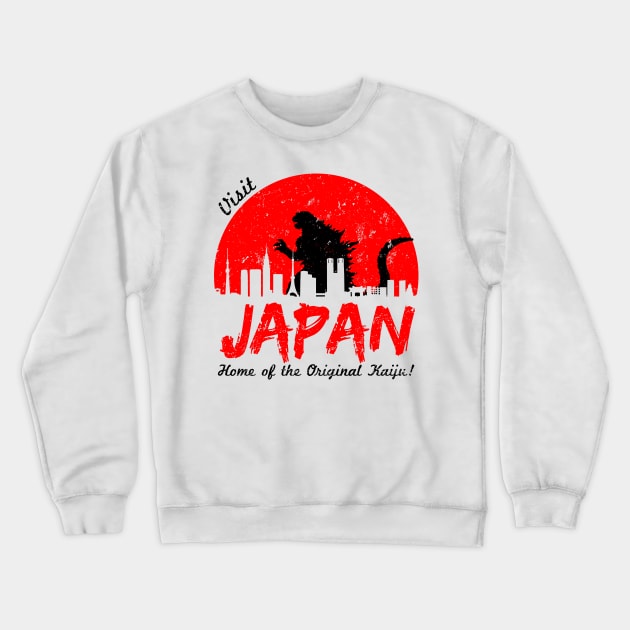 Visit Japan Crewneck Sweatshirt by alecxps